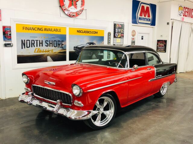 1955 Chevrolet Bel Air/150/210, Red with 140 Miles available now! 1955 Chevrolet Bel Air/150/210 2 PRO TOURING-4 WHEEL DISC-RESTORED CONDITION-