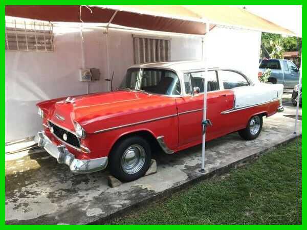 1955 Chevrolet Belair 307 V8 4-Spd Manual w Hurst Shifter 47k Miles Newer Paint 1955 Chevrolet Bel Air/150/210
