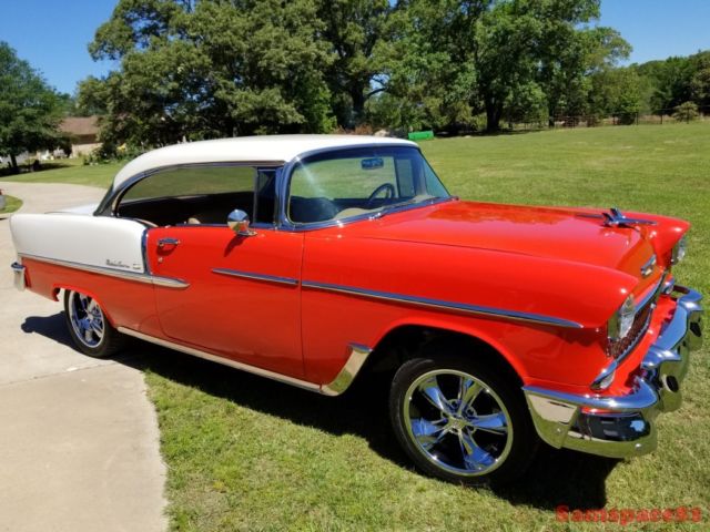 1955 Chevrolet BelAir Two Door Hardtop Custom - Street Rod Tri-Five Chevy 1955 Chevrolet Bel Air/150/210 Street Rod