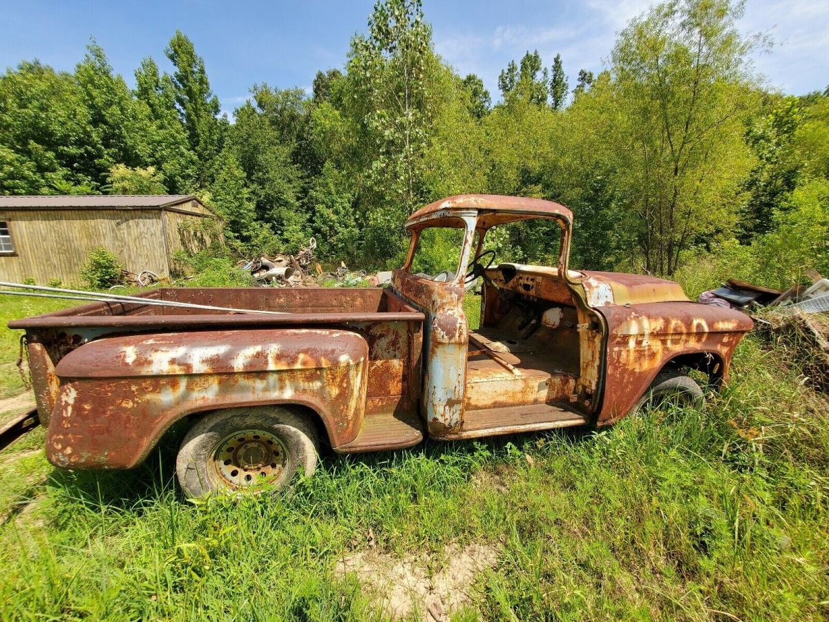 1955 Chevrolet C10/K10 Pickup Brown RWD Manual 1955 Chevrolet C10/K10