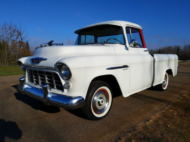 1955 Chevrolet Cameo 3100 Fleetside Pickup with rare Hydromatic Transmission 1955 Chevrolet Other Pickups Cameo