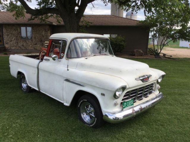 1955 Chevrolet Cameo Pickup 302 V8 Chevy 3100 1/2 ton 1956 1957 1955 Chevrolet Other Pickups
