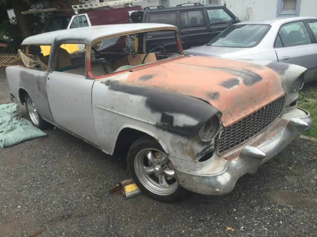 1955 Chevrolet Nomad PRTOJECT FACTORY V8 TONS OF PARTS RUST FREE SOLID MOUNTS NR 1955 Chevrolet Nomad 1955 CHEVY NOMAD NR PROJECT RUST FREE FACTORY V8