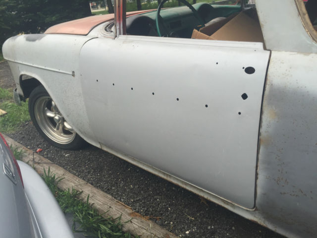 1955 Chevrolet Nomad 1955 CHEVY NOMAD NR PROJECT RUST FREE FACTORY V8 - photo 2