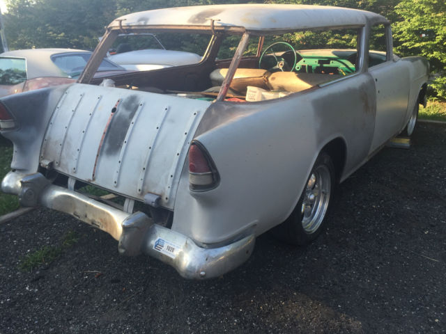 1955 Chevrolet Nomad 1955 CHEVY NOMAD NR PROJECT RUST FREE FACTORY V8 - photo 4