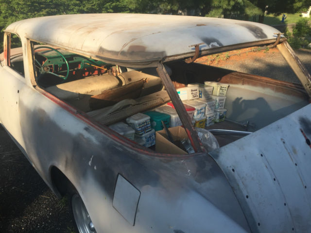 1955 Chevrolet Nomad 1955 CHEVY NOMAD NR PROJECT RUST FREE FACTORY V8 - photo 5