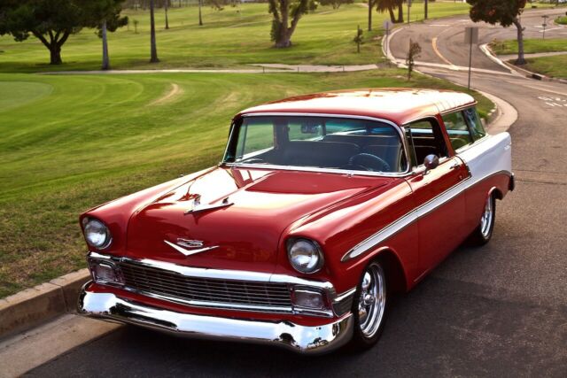 1956 Chevrolet Nomad Restomod Rare Fuel Injected - photo 6