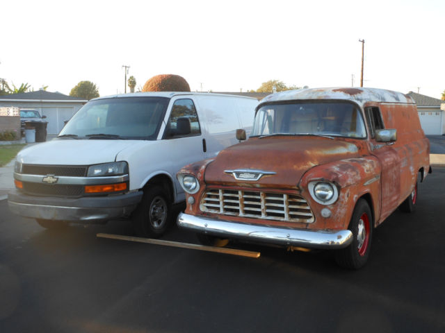 1955 Chevrolet Other Pickups Panel Truck 6.6L V8 PS PB A/C - photo 10