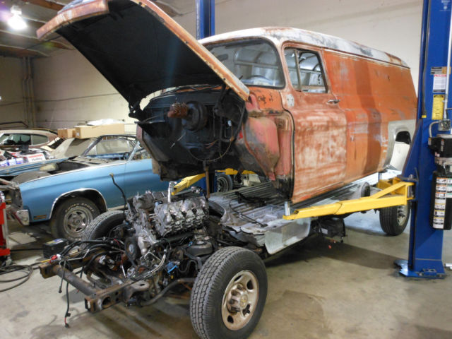 1955 Chevrolet Other Pickups Panel Truck 6.6L V8 PS PB A/C - photo 11