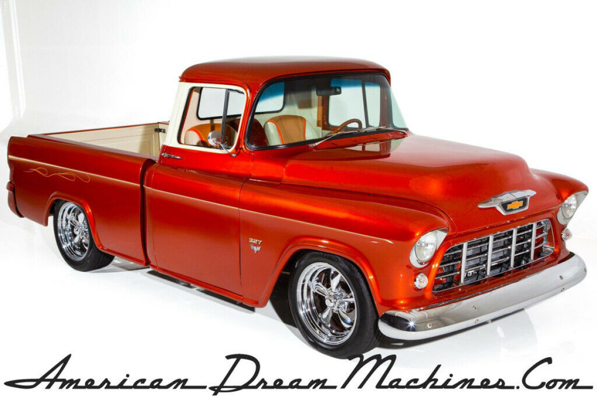 1955 Chevrolet Pickup Show Truck AC Cameo Bed Automatic Pickup Truck 1955 Chevrolet Pickup Show Truck AC Cameo Bed
