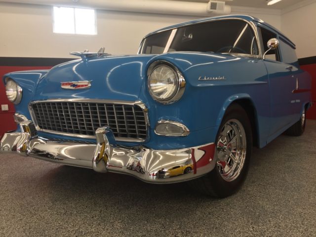1955 CHEVROLET SEDAN DELIVERY BEL AIR 2 DOOR - FRAME OFF RESTORATION 1955 Chevrolet Nomad BEL AIR SEDAN DELIVERY