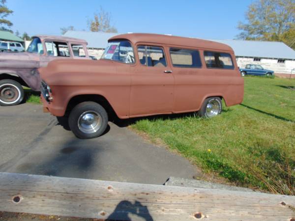 1955 chevrolet suburban project like apache pickup GMC 1957 1955 Chevrolet Other Pickups 3100 suburban