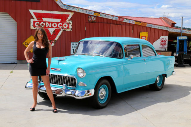 1955 Chevy 150 LS2 Tremec 6 Speed 4WPDB PS AC Fuel Injected 6.0 Bel Air Style 1955 Chevrolet Bel Air/150/210