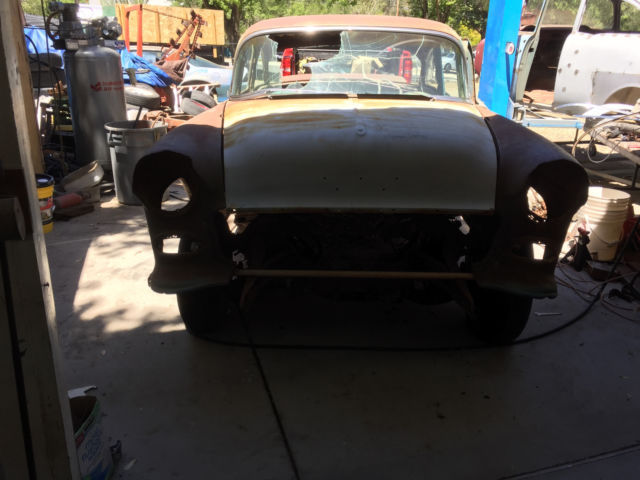 1955 Chevy 150/210 roller shell project..NO RESERVE 1955 Chevrolet Bel Air/150/210 2 Dr Sedan