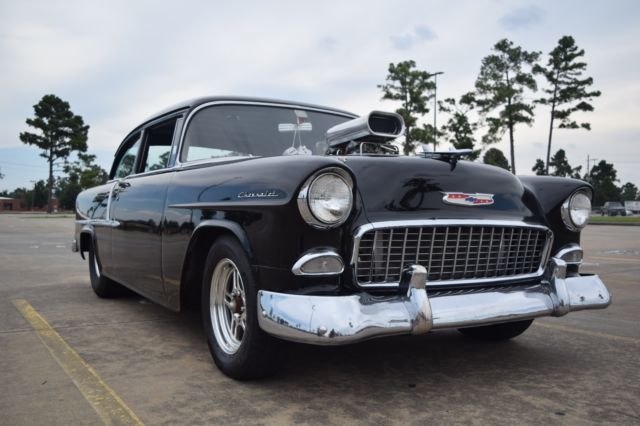 1955 chevy; 1955 Chevrolet; Blown 454 1955 Chevrolet Bel Air/150/210 210