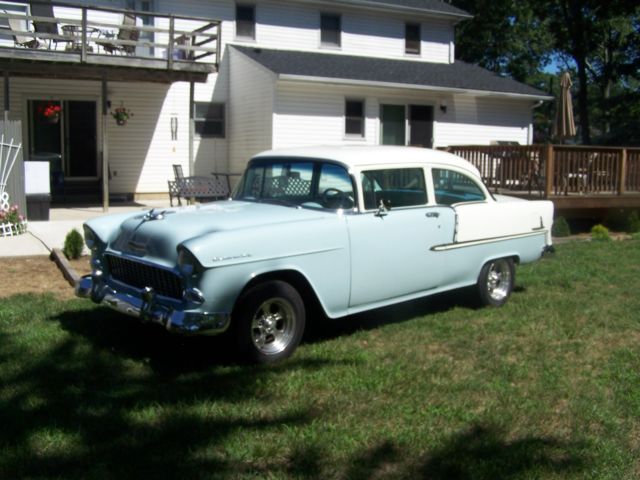 1955 CHEVY 2 DOOR POST BEL AIR 150/210 BODY OFF OVER THE TOP 1955 Chevrolet Bel Air/150/210