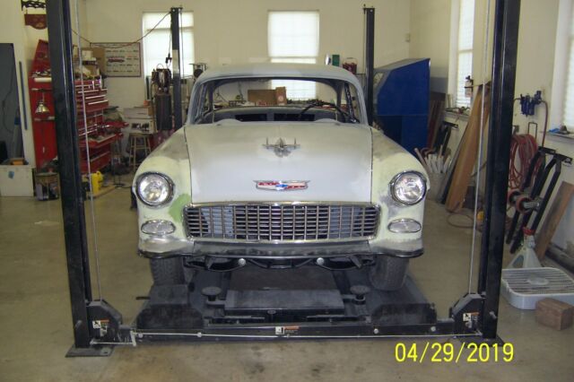 1955 Chevy 210 2dr SDN. Restoration Project No M/T Finish your way 1955 Chevrolet Bel Air/150/210 210