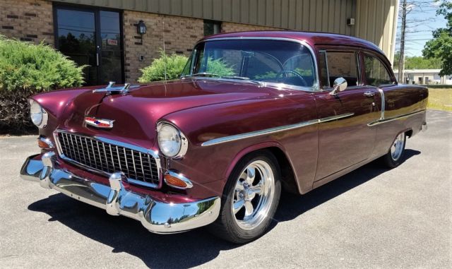 1955 Chevy 210 - 383 Stroker - 5 Sp - P steering / Disc Brakes - Vintage A/C 1955 Chevrolet Bel Air/150/210