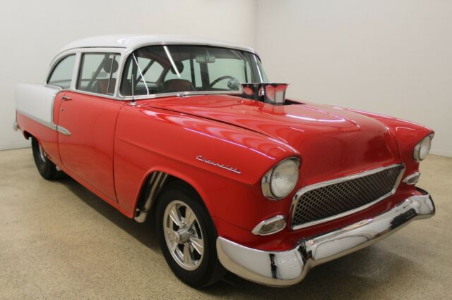 1955 Chevy 210 Del Ray Post Coupe, Gasser Style Restoration Complete 1955 Chevrolet Bel Air/150/210 Del Ray Post Coupe