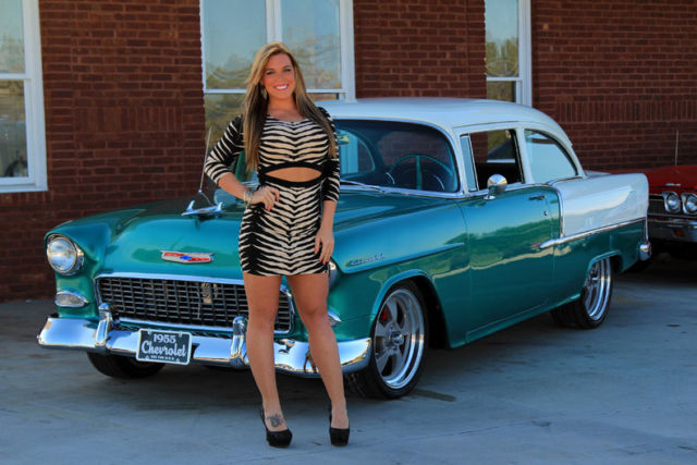 1955 Chevy 210 Frame Off Resto 327 4WPDB PS Vintage AC Automatic Bel Air style 1955 Chevrolet Bel Air/150/210