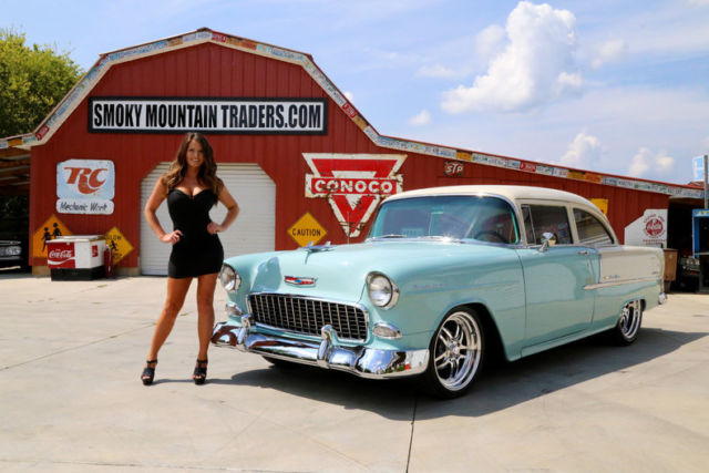 1955 Chevy 210 V8 Auto Trans Air Condition PS PDB Billet Specialty Wheels 1955 Chevrolet Bel Air/150/210