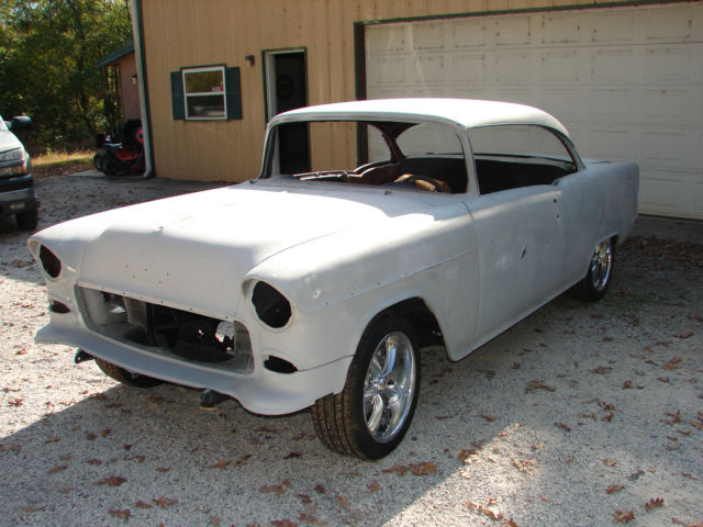 1955 CHEVY 2DR HARD TOP,HOT ROD,STREET ROD,EASY PROJECT,NO BARN FIND SURVIVOR:) 1955 Chevrolet Bel Air/150/210 HARD TOP