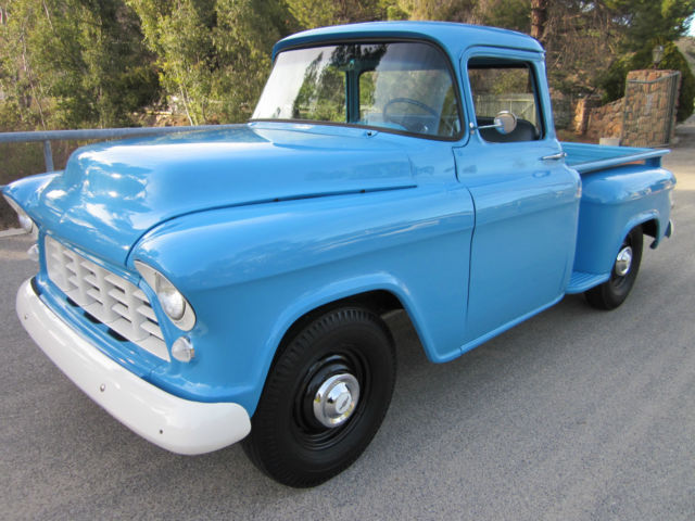 1955 Chevy 3100 Big Window short bed all original w/350/350 combo fully restored 1955 Chevrolet Other Pickups