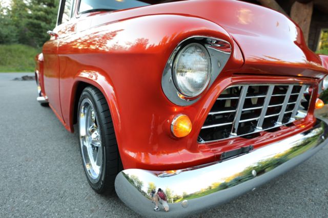 1955 Chevrolet Other Pickups 3100 Big Window Short Box Restored Hot Rod - photo 10