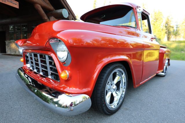 1955 Chevrolet Other Pickups 3100 Big Window Short Box Restored Hot Rod - photo 4