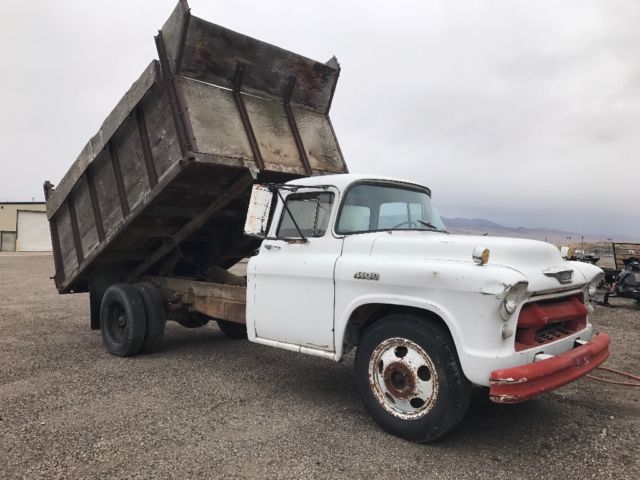 1955 CHEVY 4100 TRUCK w/ DUMP BED 1955 Chevrolet 4100