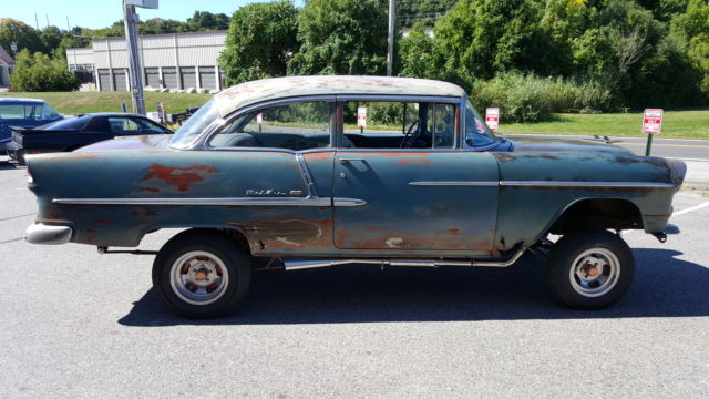 1955 Chevrolet Bel Air/150/210 GASSER WITH 383 STROKER ROLLER MOTOR - photo 4