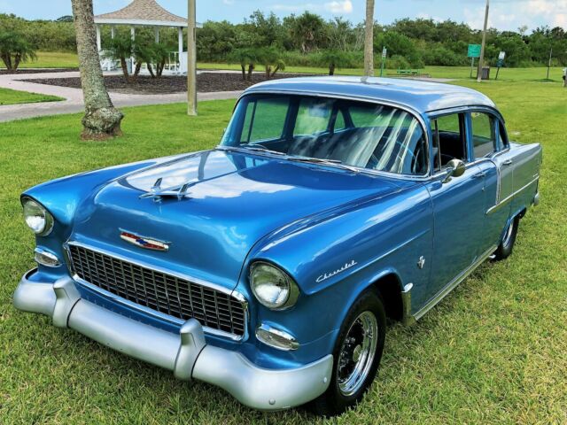 1955 Chevy Bel Air 427 Big Block 425HP SS Hot Rat Rod Resto Mod COPO? NO RESERVE 1955 Chevrolet Bel Air/150/210 Bel Air