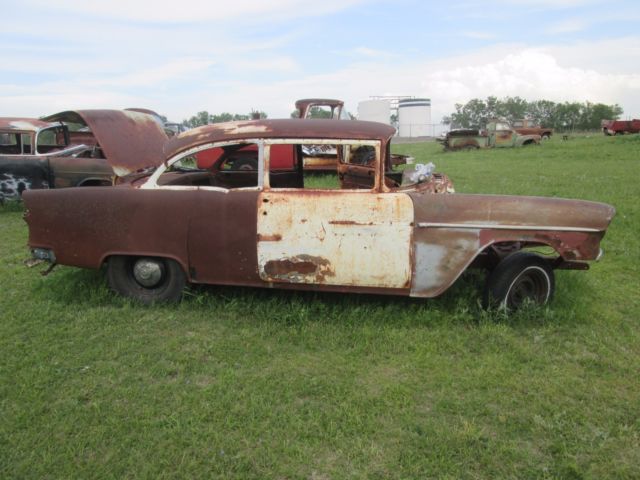 1955 chevy bel air sedan NO reserve clear title current tag 2 dr post 1955 Chevrolet Bel Air/150/210 bel air sedan