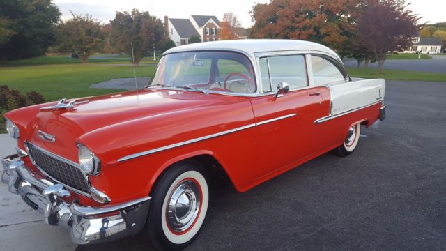 1955 Chevy Belair 210 sedan 2dr 1955 Chevrolet Bel Air/150/210 Belair