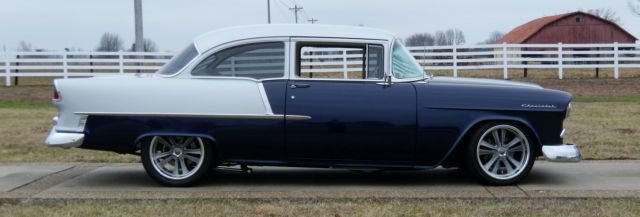 1955 CHEVY Belair RESTO-MOD LS-2 all new 55,56,58(COLD A/C) hot rod 1955 Chevrolet Bel Air/150/210 belair
