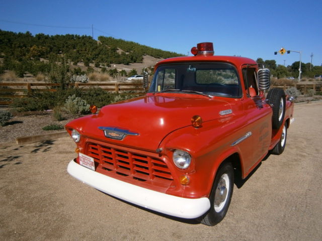 1955 chevy Fire Chief truck 29000 original mile from Murphy California! 1955 Chevrolet Other Pickups Fire truck