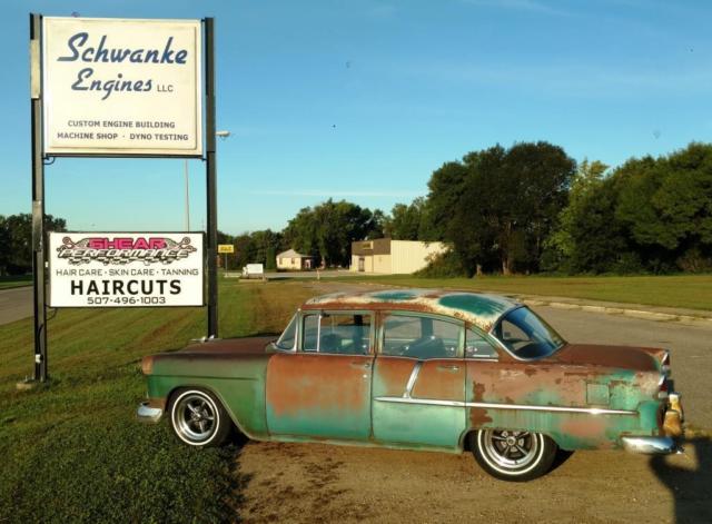 1955 Chevy Hot Rod, Street Rod, Rat Rod, Patina, 4-door, 150, 210, SBC 700r4 1955 Chevrolet Bel Air/150/210 Bel Air/150/210