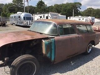 1955 Chevy Nomad VERY RARE! 1957 hard top 1957 station wagon all 3 cars included 1955 Chevrolet Nomad