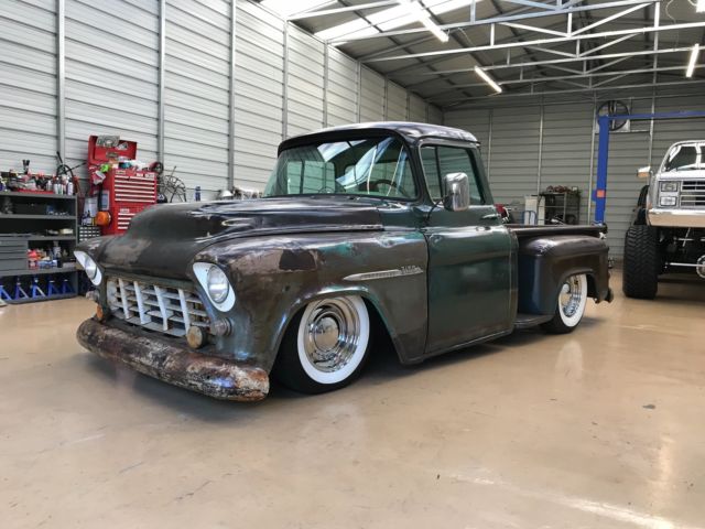 1955 Chevy Patina step side with LS motor and 700r trans, daily driver 1955 Chevrolet Other Pickups