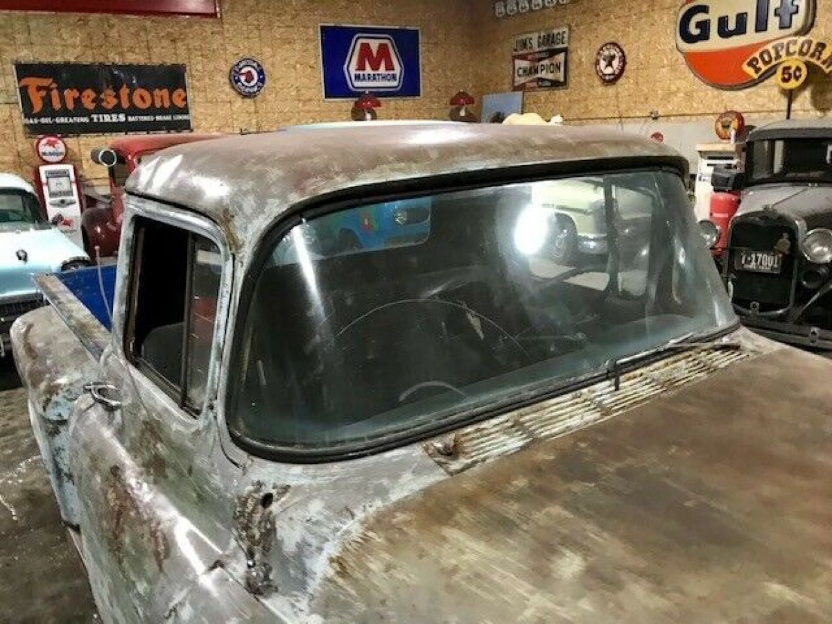 1955 Chevrolet Other Pickups No Reserve 3100 short box step side truck VIDEO - photo 13