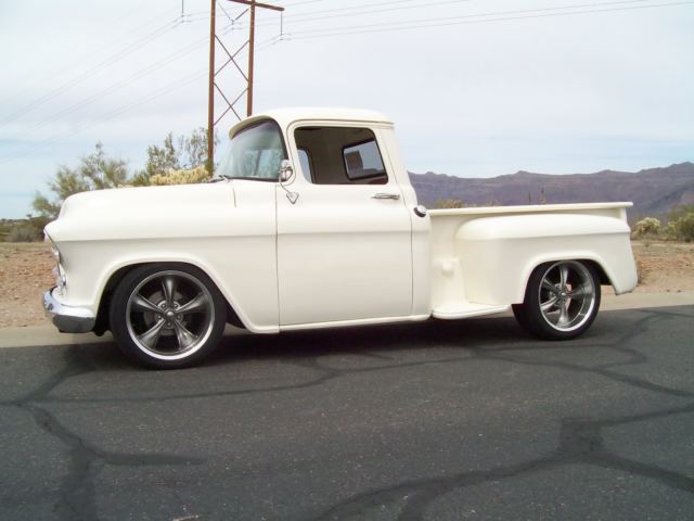 1955 chevy pickup with fitech fuel injection 1955 Chevrolet Other Pickups 3100
