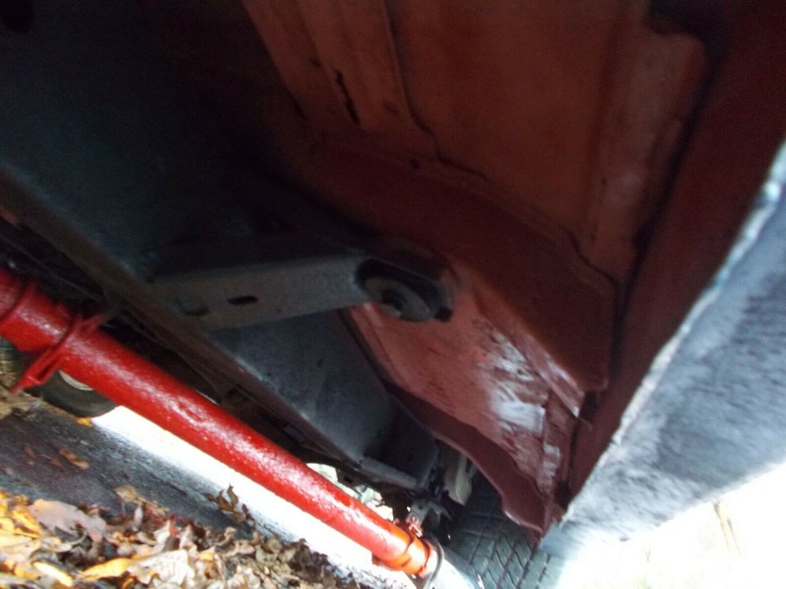 1955 Chevrolet Bel Air/150/210 ribbed door panels black cloth seat - photo 10