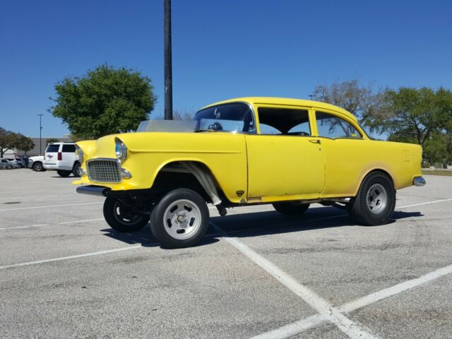 1955 Chevy Straight Alxe Gasser, 454, Tilt Nose, Two Lane Blacktop 1955 Chevrolet Bel Air/150/210 210