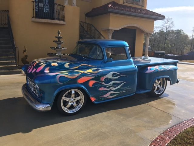 1955 chevy truck All Steel, GM 468ci V8,TH400 Automatic, AC 4 Wheel Disc & More 1955 Chevrolet Other Pickups