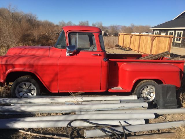1955 chevy truck short bed,long back window,patina,low rod,hot rod,rat rod 56 57 1955 Chevrolet Other Pickups