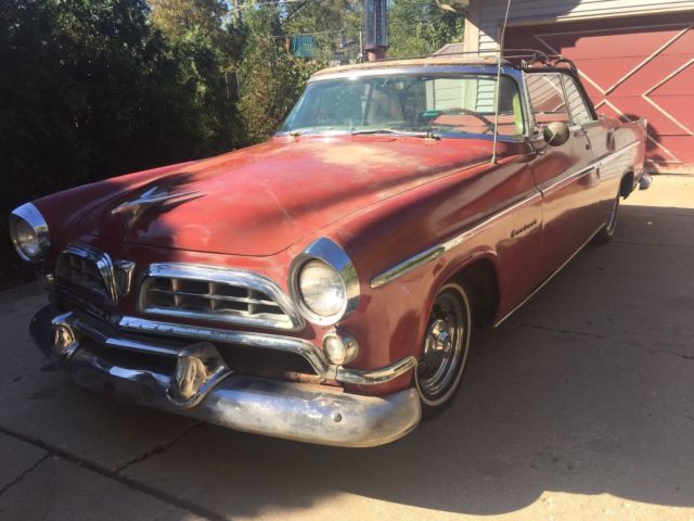 1955 Chrysler Windsor Convertible Barn find, No Reserve 1955 Chrysler Windsor Deluxe