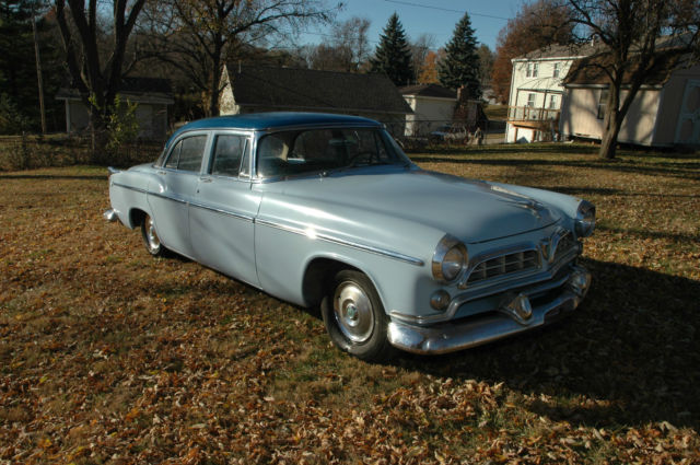 1955 Chrysler Windsor Deluxe 4 door Garage find Iowa 94K original miles 2 owner 1955 Chrysler Windsor Deluxe