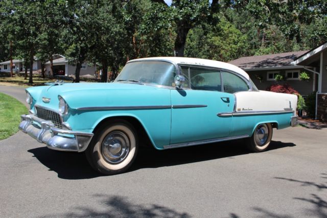 1955 Chvey Bel Air 2 Door Hard Top Barn Find 1955 Chevrolet Bel Air/150/210