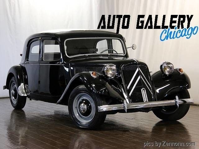 1955 Citroen Transit Avant 21,244 Miles 1955 Citroën Traction Avant --