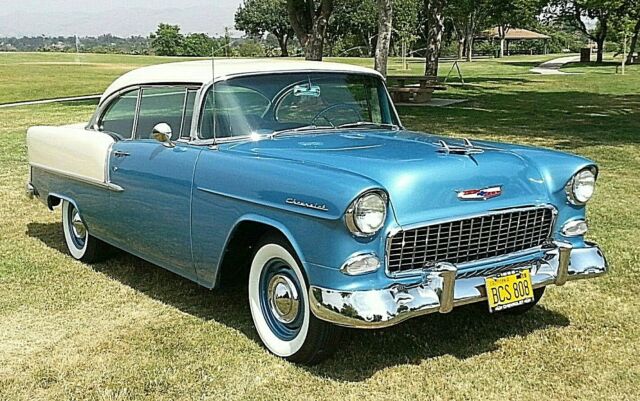 1955 CORRECT 210 2DR HARDTOP AS NEW 1955 Chevrolet Bel Air/150/210 2 door no post